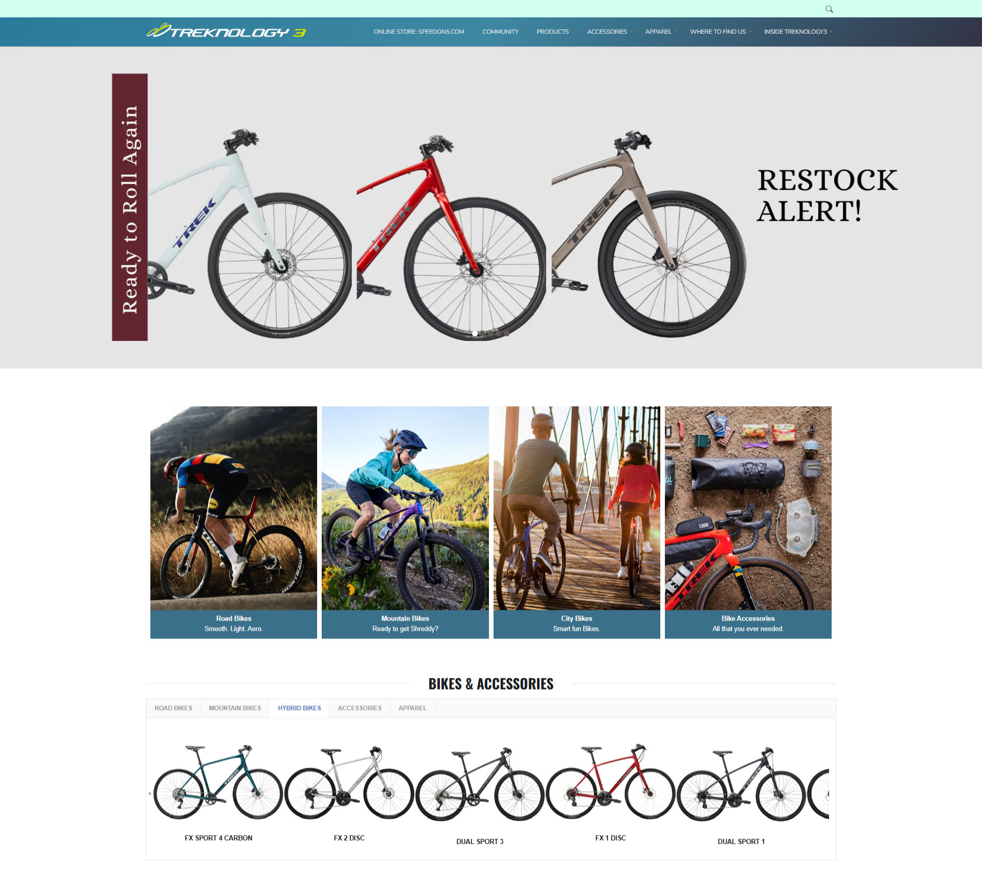 Treknology 3 Bikes