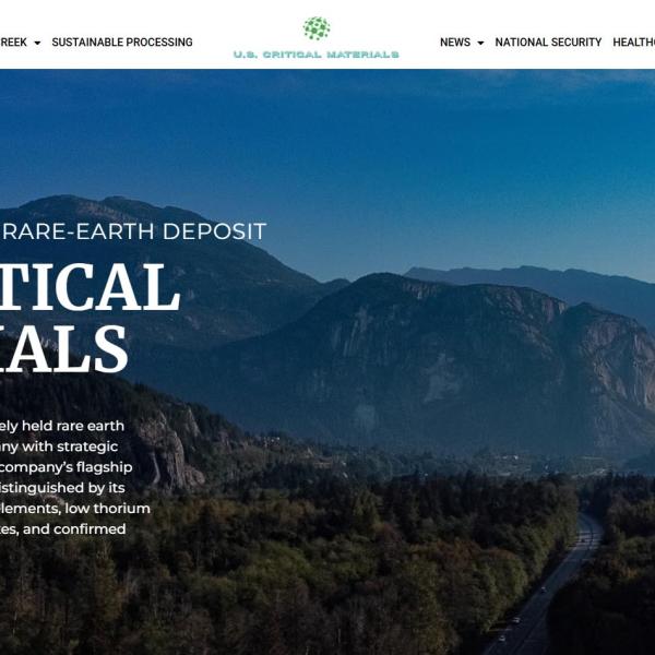 U.S. Critical Materials